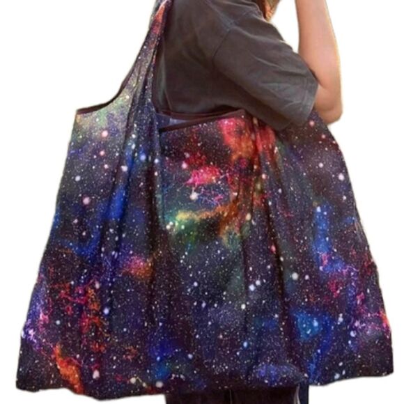 Galaxy Pattern Tote Bag - Picture 3 of 5